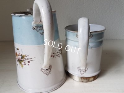 画像8: BW社ホーロー花柄コーヒーポット