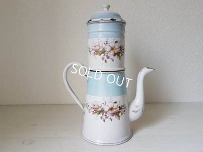 画像3: BW社ホーロー花柄コーヒーポット