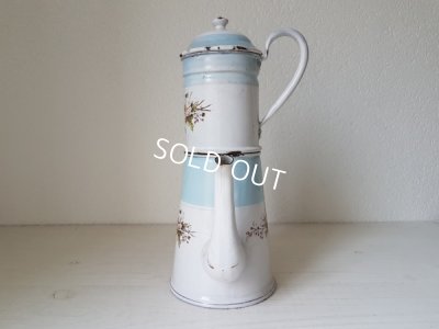 画像4: BW社ホーロー花柄コーヒーポット