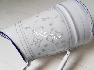 画像12: サクソニー柄カフェオレボウルとジャグセット