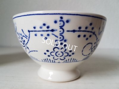 画像6: サクソニー柄カフェオレボウルとジャグセット