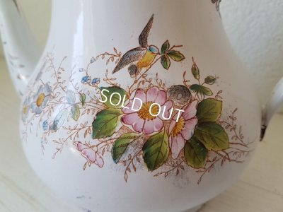 画像3: BWホーロー花柄ポット