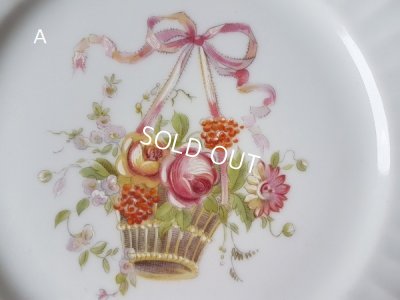 画像8: Bavaria Schumannローズ花かご柄プレート