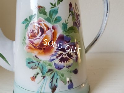 画像2: Japyローズとパンジー柄コーヒーポット