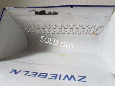 画像10: 白ホーローオニオンラック