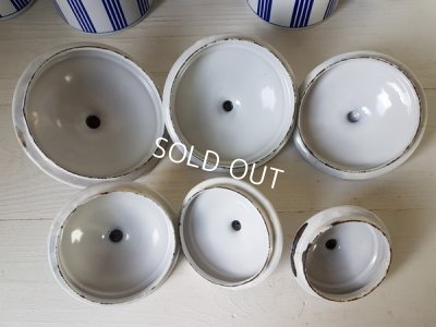 画像11: BBブルーストライプローズガーランドキャニスター