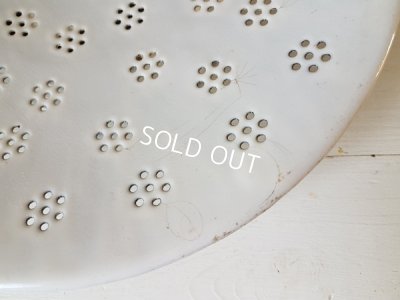 画像8: 白ホーローざる