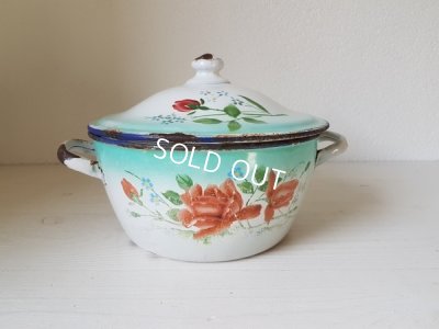 画像3: Japyローズ柄キャセロール