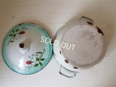 画像7: Japyローズ柄キャセロール