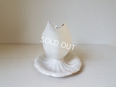 画像6: 白いホーローソーシエ