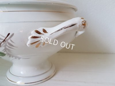 画像5: Moulin Des Loups&Hamage陶器パンジー柄スーピエール