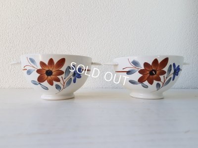 画像2: サルグミンヌ耳付花柄ボウル