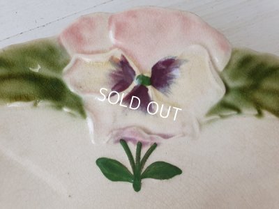 画像3: バルボディーヌパンジー柄プレート