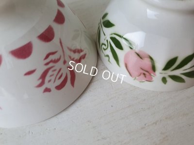 画像9: サルグミンヌ花柄カフェオレボウルセット