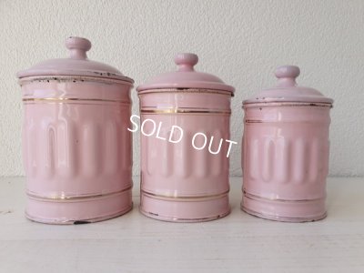 画像4: アンティ―クホーローピンクキャニスター