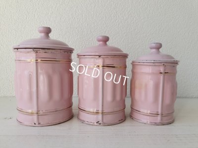 画像5: アンティ―クホーローピンクキャニスター
