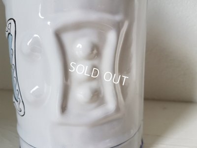 画像2: アンティ―クホーロー花柄キャニスター