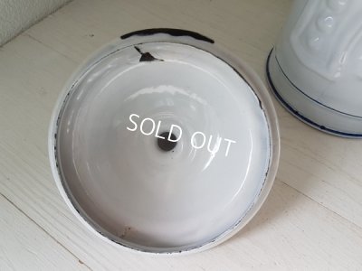 画像10: アンティ―クホーロー花柄キャニスター