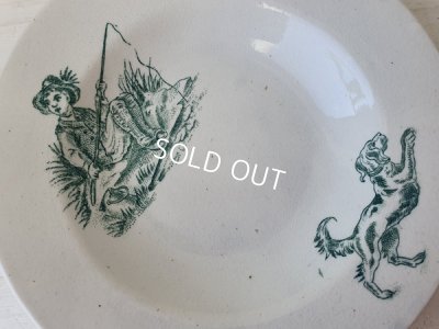 画像7: アンティ―ク陶器おままごとプレートセットC