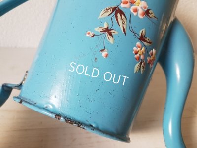 画像14: アンティ―クホーロー花柄コーヒーポット