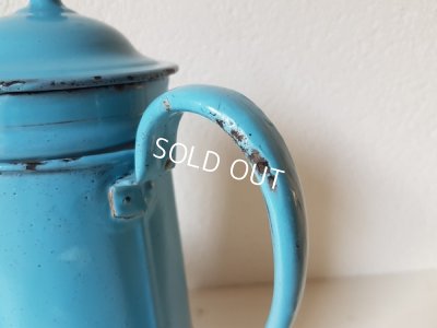 画像13: アンティ―クホーロー花柄コーヒーポット