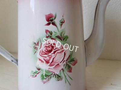 画像3: Japyピンクローズとパンジー柄コーヒーポット