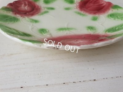 画像7: バルボディーヌローズ柄プレート