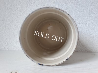 画像10: アンティ―ク花柄キャニスター