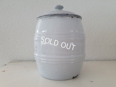 画像5: アンティ―クホーロー白キャニスター