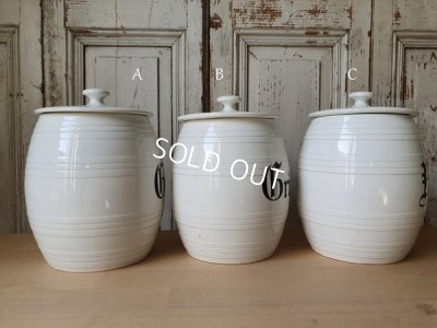 画像3: Villeroy＆Boch文字入り陶器キャニスター