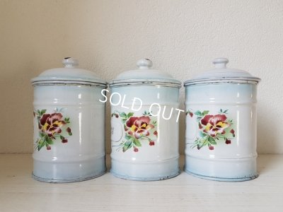 画像7: Japyパンジー柄キャニスター