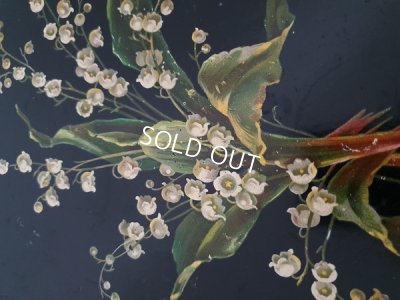 画像2: ナポレオン三世すずらん柄トレイ