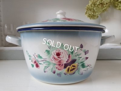 画像3: Japyローズとパンジ柄キャセロール