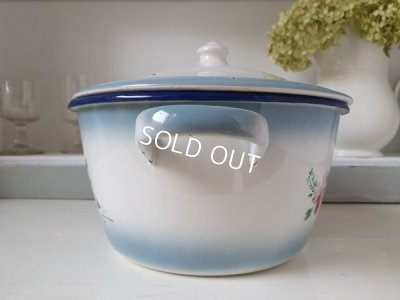 画像6: Japyローズとパンジ柄キャセロール