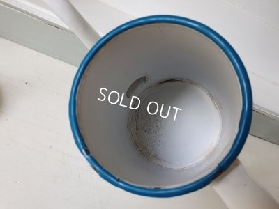 画像9: アンティーク花柄ホーローポット