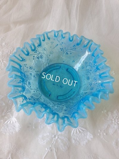 画像3: オパールセントブルーガラス器