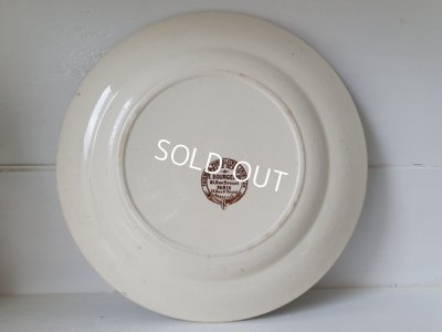 画像11: エミール・ブルジョワ花とレース柄プレート