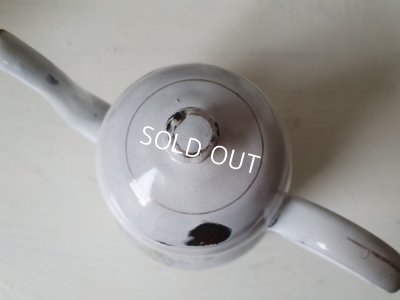 画像10: アンティークパンジー柄コーヒーポット