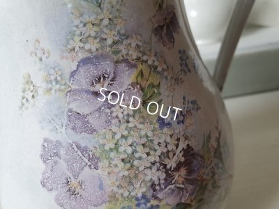 画像7: アンティークパンジー柄コーヒーポット