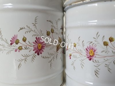 画像3: エトワール社花柄キャニスターセット