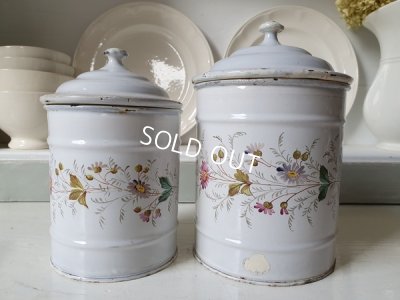 画像5: エトワール社花柄キャニスターセット