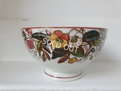 画像5: VIEILLARD BORDEAUXパンジー柄カフェオレボウル