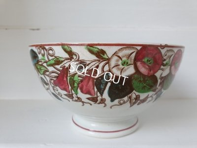 画像6: VIEILLARD BORDEAUXパンジー柄カフェオレボウル