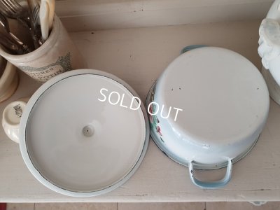 画像9: Japyローズとパンジー柄キャセロール