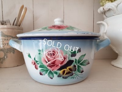画像5: Japyローズとパンジー柄キャセロール