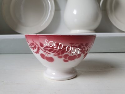 画像4: リュネヴィルチェリー柄カフェオレボウル