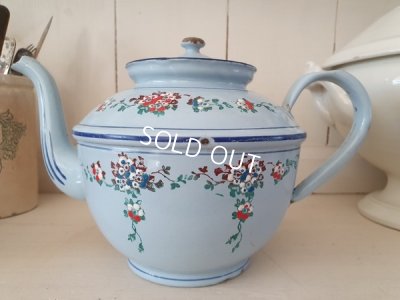 画像2: アンティークホーローティーポット