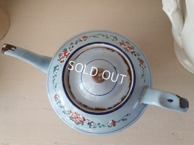 画像5: アンティークホーローティーポット