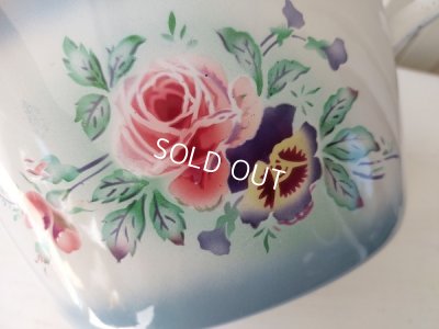 画像8: Japyローズとパンジー柄キャセロール