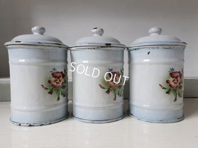 画像3:  Japyパンジー柄キャニスター